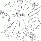 Raptor 80 YFM80RV Электрика 1