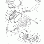 KODIAK 400 4WD HUNTER YFM4FAHV Крышка картера двигателя