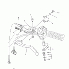 KODIAK 400 4WD HUNTER YFM4FAHV Рулевые переключатели