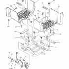 KODIAK 450 4WD YFM450FAR Подножки