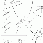 Blaster 200 YFS200V Электрика 1