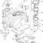 Raptor 700 YFM700RV Топливный бак
