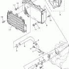 YFZ450 Радиатор и Патрубки