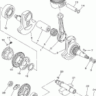 YFM660RR Коленчатый вал и Поршень