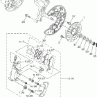 YFZ450 Передний тормозной суппорт