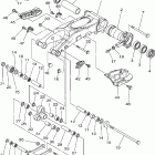 YFZ450 Бугель (задний рычаг)