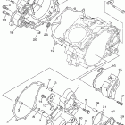 YFM660RR Крышка картера двигателя