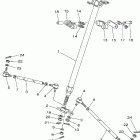 YFZ450 Рулевое управление