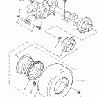 Pro Hauler 700 Задняя ось и крепление колес