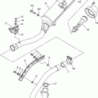 Raptor 350 Выхлопная система