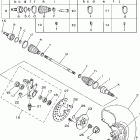 Rhino 660 Front wheel left