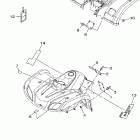 Bruin 350 Auto 2WD YFM350AS Наклейки 1
