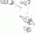 Pro Hauler 1000 Коленчатый вал и Поршень