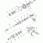 KODIAK 450 4WD YFM450FAR Промежуточный ведущий вал