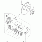 KODIAK 450 4WD YFM450FAR Задний суппорт тормозной
