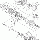 Big Bear 400 4X4 Заднее колесо