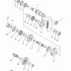 KODIAK 450 4WD YFM450FAR Трансмиссия