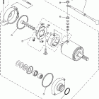 Grizzly 660 Стартер электрический