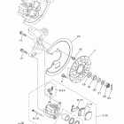 Raptor 660R Передний тормозной суппорт