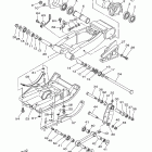 Raptor 660R Бугель (задний рычаг)