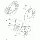 Kodiak 400 Automatic Передний тормозной суппорт