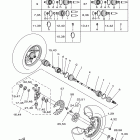 KODIAK 450 4WD YFM450FAR Переднее колесо