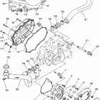 YFM450FAR- Крышка картера двигателя