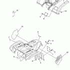 YFM400AR Наклейки 1