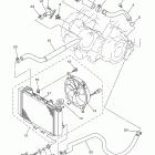 KODIAK 450 4WD YFM450FAR Радиатор и Патрубки