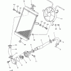 Raptor 660R Радиатор и Патрубки