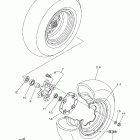 Raptor 660R Переднее колесо