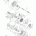 Kodiak 400 Заднее колесо