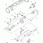Kodiak 400 Automatic Выхлопная система