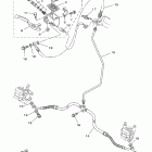 Raptor 660R Главный тормозной цилиндр,передний