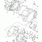 Raptor 660R Крышка картера двигателя