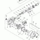 YFM450FAR- Передний дифференциал