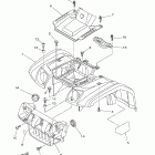 Kodiak 400 Automatic Переднее крыло