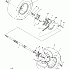 Raptor 660R Заднее колесо