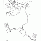 Raptor LE 660R Главный тормозной цилиндр,передний