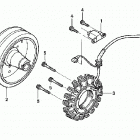 TRX650FA Генератор