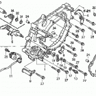 TRX350FM Крышка картера задняя