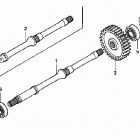 TRX500FE Вал ведущий