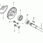 TRX450R Балансирный вал