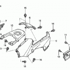 TRX650FA Облицовка кузова