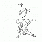 TRX450R Кулак поворотный