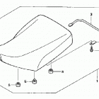 TRX500FE Сидение