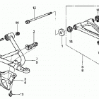 TRX650FA Передний рычаг