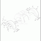 FLHTCUTG 1MAF TRI GLIDE ULTRA (2023) FENDERS, REAR - FLHTCUTG
