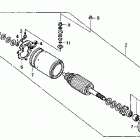 TRX500FA Стартер