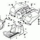 TRX250TE Rear fender (tm / te '''''''''''''''''''''''''''''...
